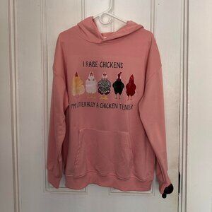 Chicken Lover Hoodie - Size XL (Estimated)